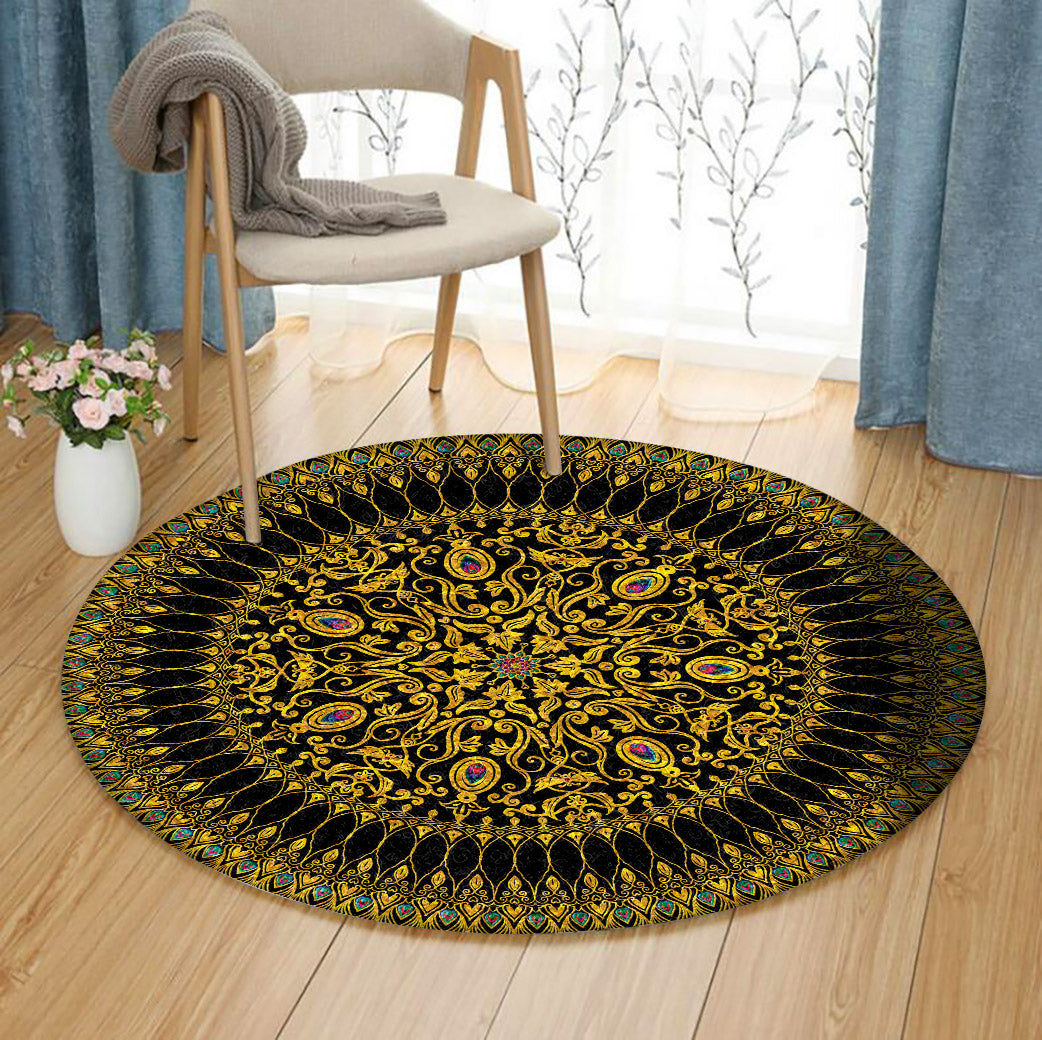 Mandala TT1809020TM Round Area Rug