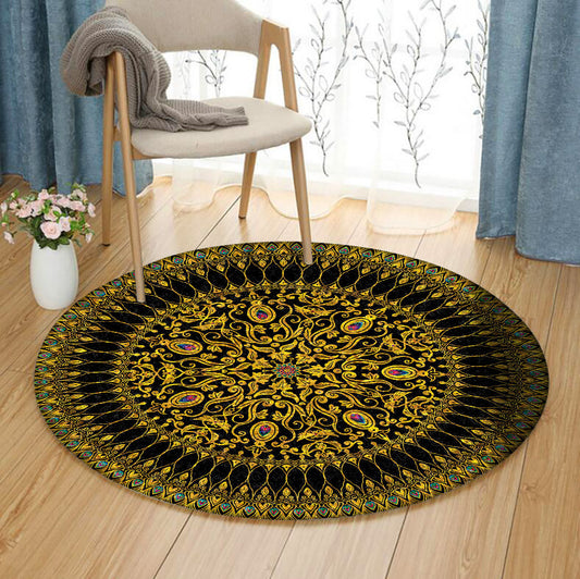 Mandala TT1809020TM Round Area Rug