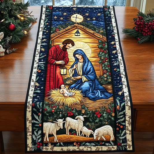 Manger of Hope Quilted Table Runner NCU0DK1645