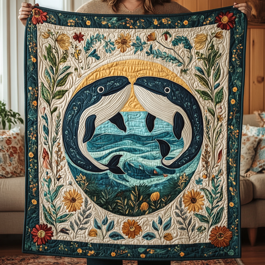 Marine Life Quilted Blanket NCU0TL2450