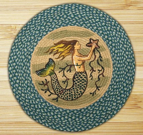 Mermaid CLP041033M Round Area Rug