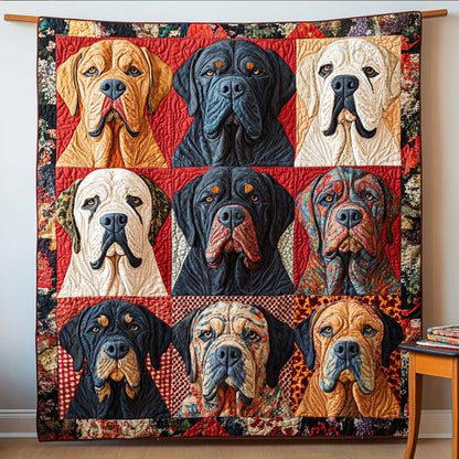 Mighty Mastiff Quilted Blanket NCU0PT3090