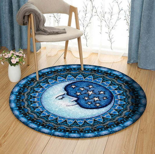 Moon QN140815TM Round Area Rug