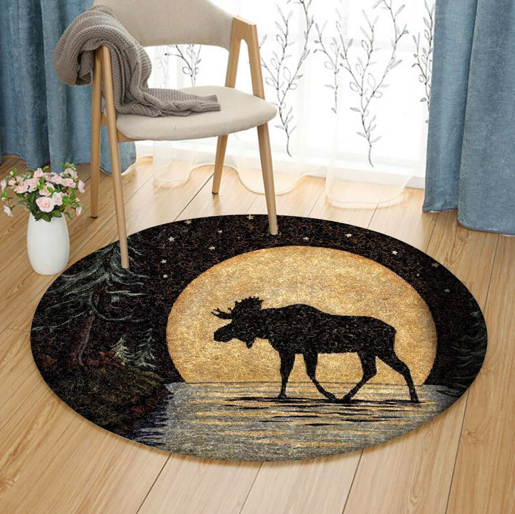 Moose CG0710063TM Round Area Rug