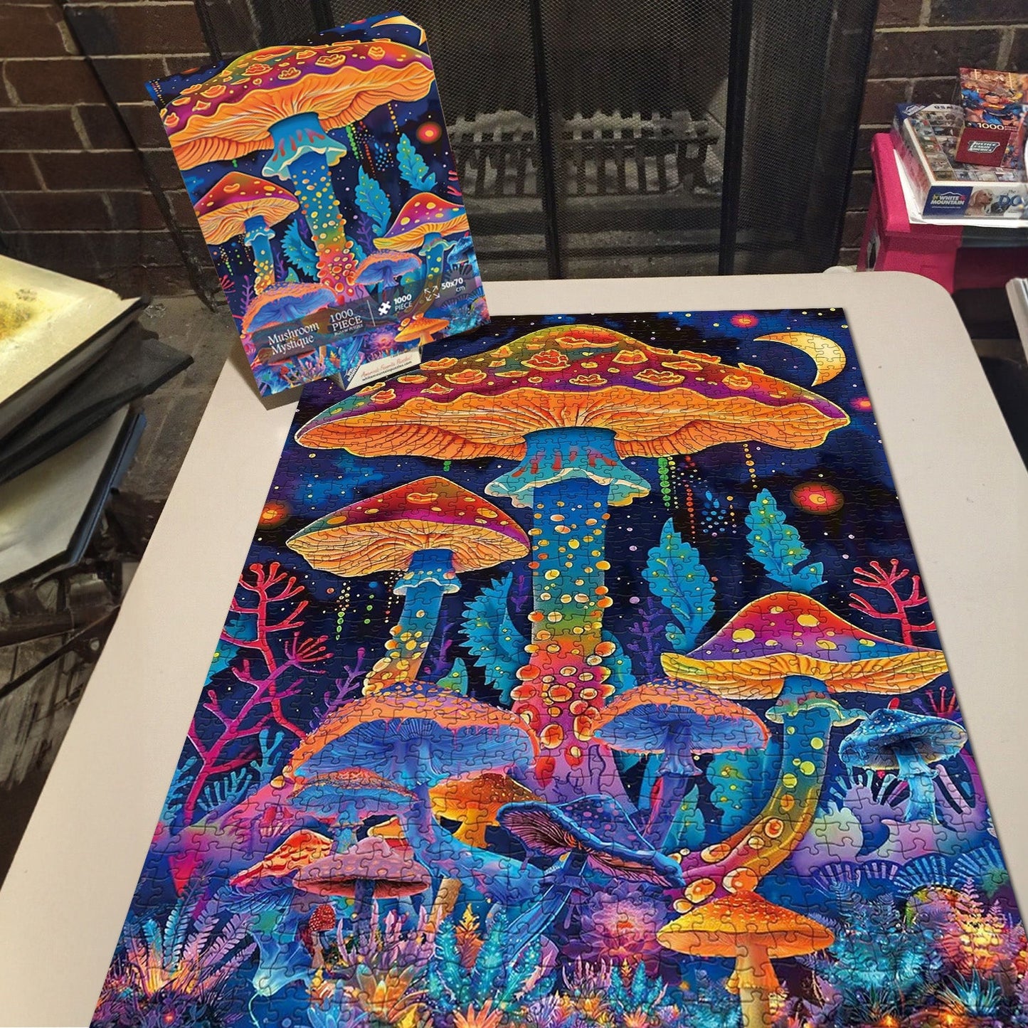 Mushroom Mystique Jigsaw Puzzle 1000 Pieces