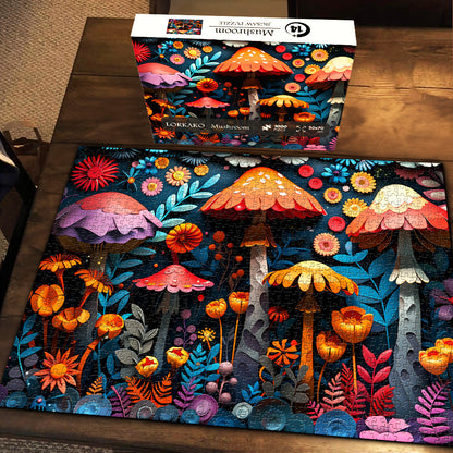 Mushroom Jigsaw Puzzle 1000 Pieces