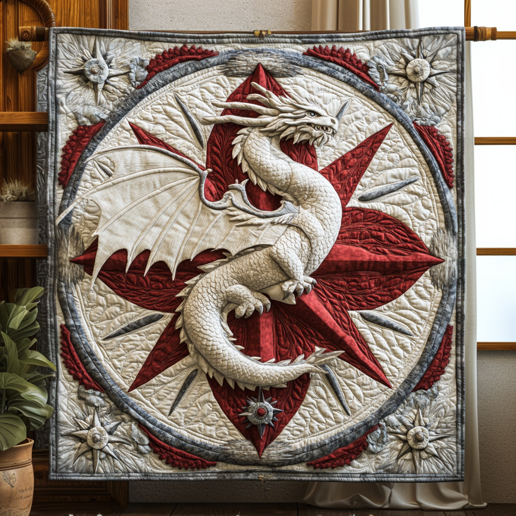 Mystic Dragon Quilted Blanket NCU0DV2561