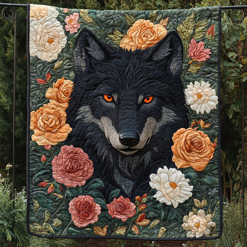 Mystic Guardian Quilted Blanket NCU0DK689