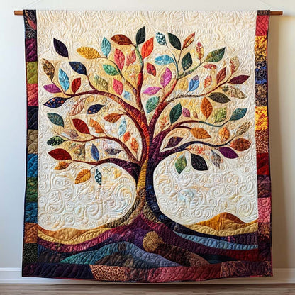 Mystic Tree Quilted Blanket NCU0NT598