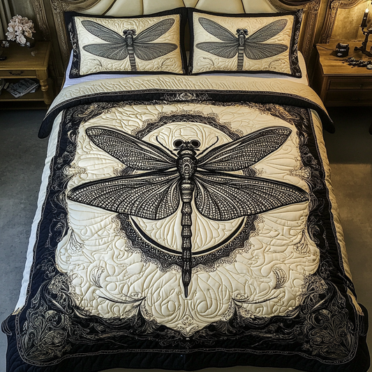 Mystic Wings 3-Piece Quilted Bedding Set NCU0DK2298