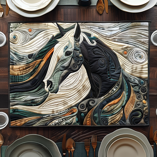 Mythical Horse Quilted Placemat NCU0DV351