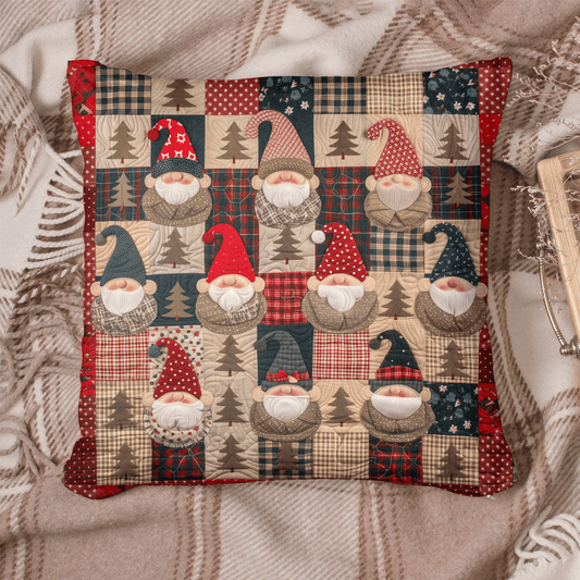 Gnome Village Quilted Pillow Case NCU0TH1766