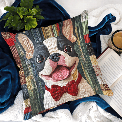 Jolly French Bulldog Gnome Quilted Pillow Case NCU0TH2167