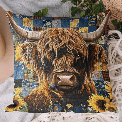 Funda de almohada acolchada Regal Sunflower Pastures NCU0TH1764