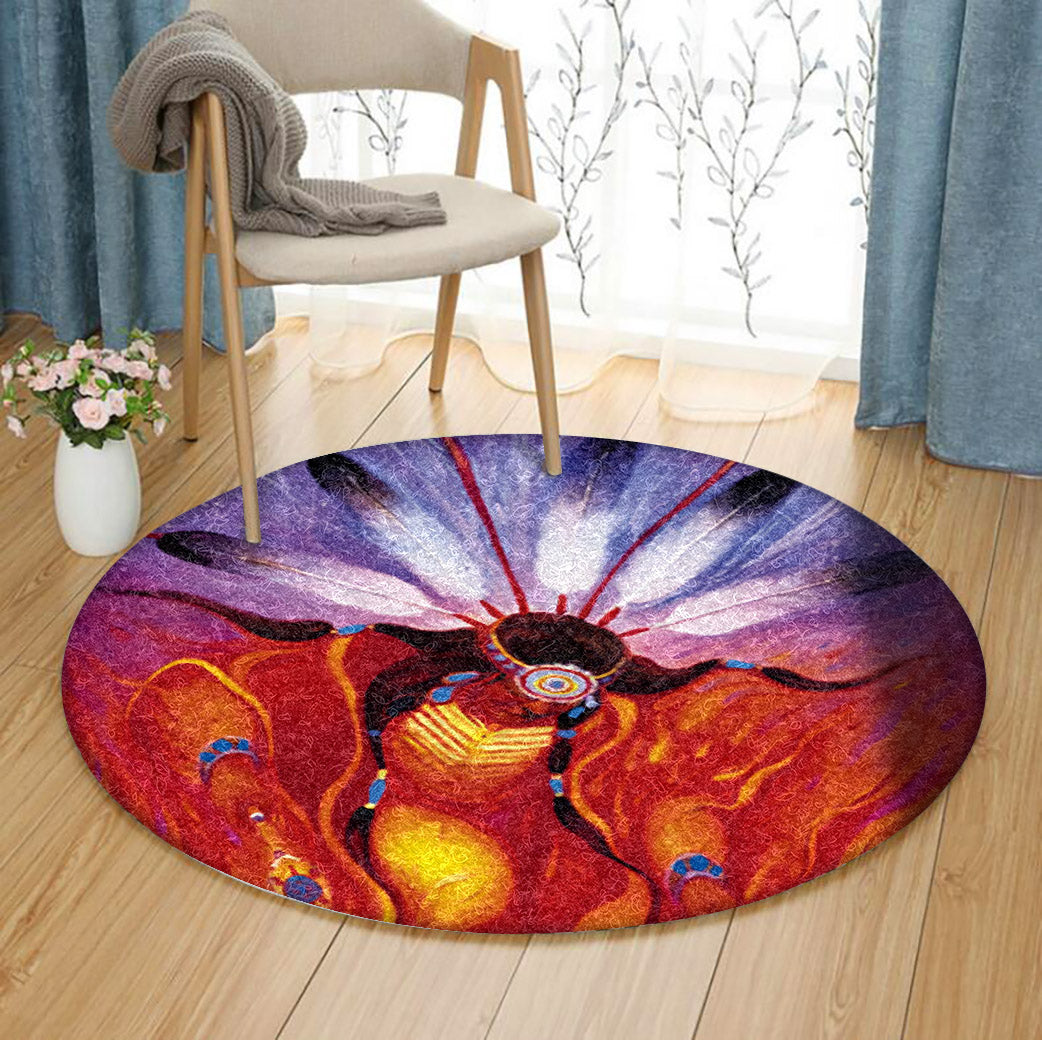 Native American NN1710075TM Round Area Rug