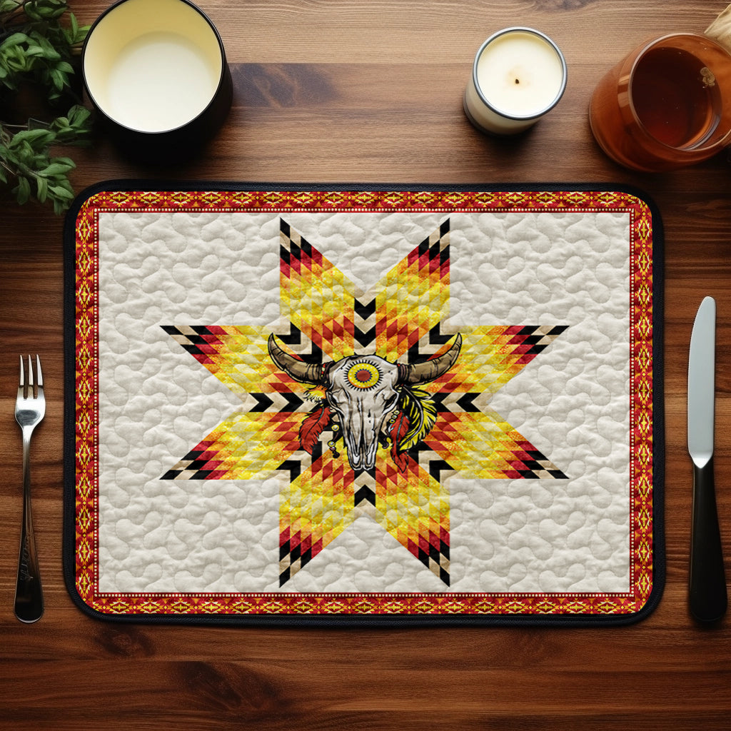 Native American HN080401MPM Quilted Placemats