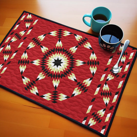 Native American TD2709511PM Quilted Placemats