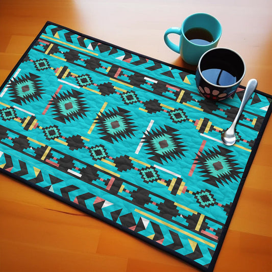 Native American TD2709512PM Quilted Placemats