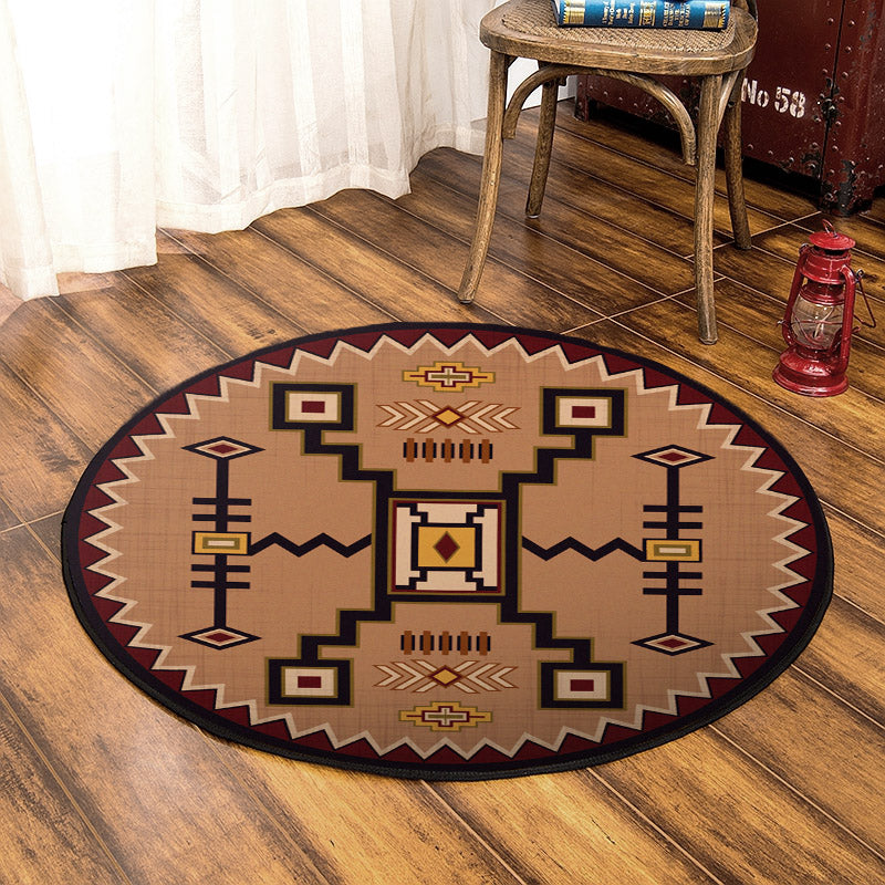 Native American TN270818TM Round Area Rug