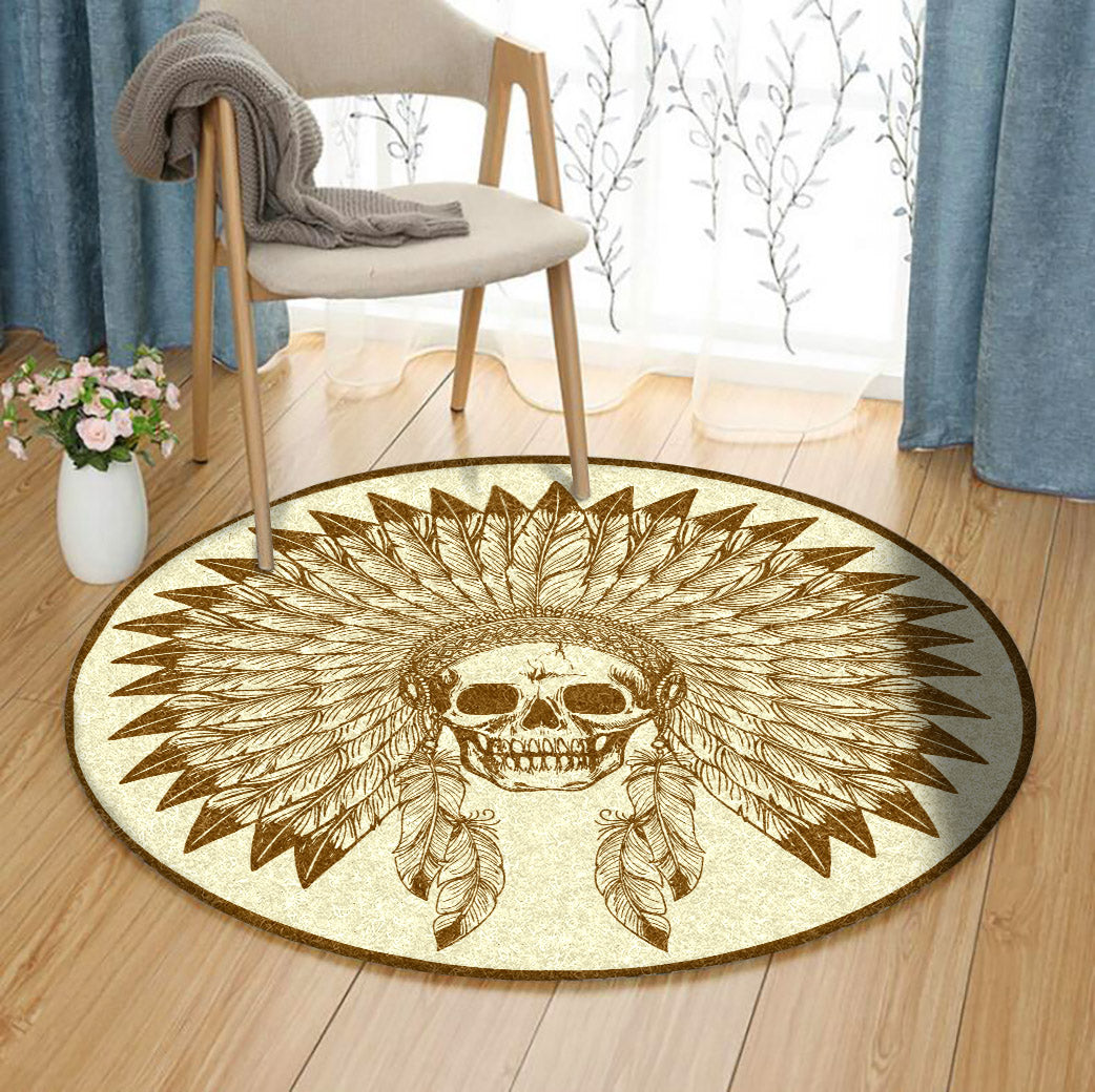 Native American HT070817 Round Area Rug