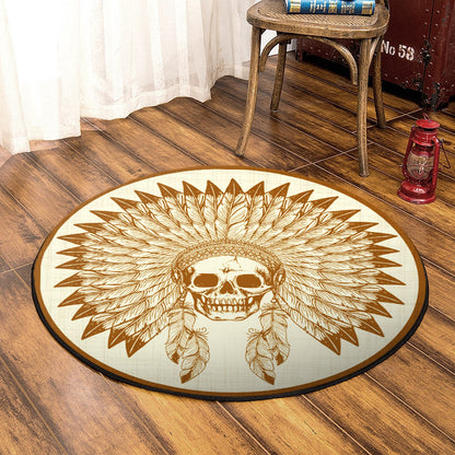 Native American HT070817 Round Area Rug