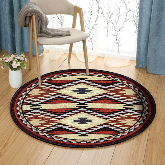 Native HM040914TM Round Area Rug