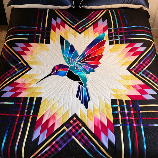 Native Hummingbird TAI121024134 Quilt Blanket