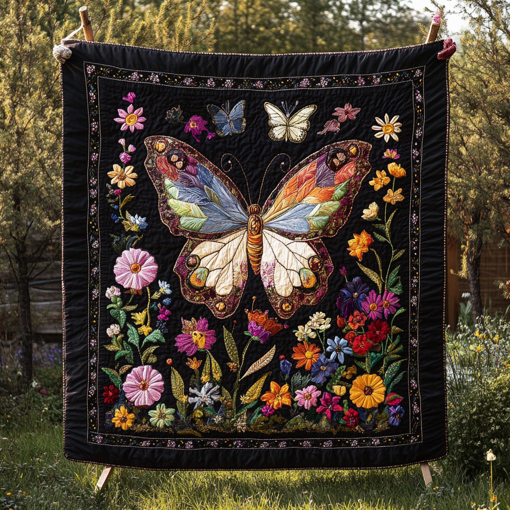 Nature Jewel Quilted Blanket NCU0DK2886