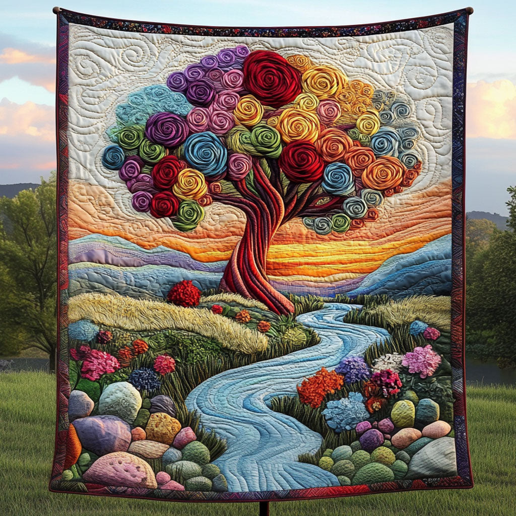 Nature Wisdom Quilted Blanket NCU0NT2814