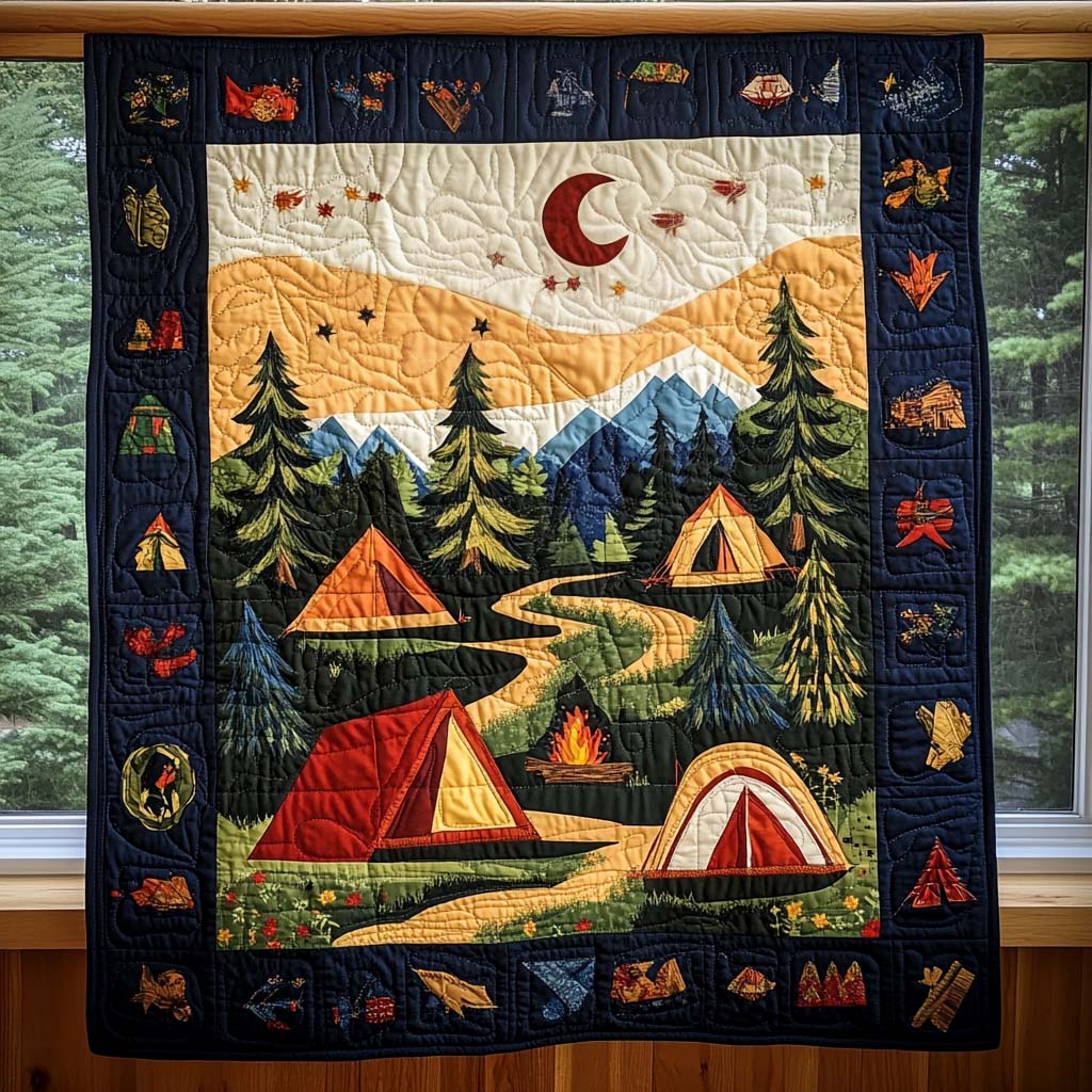 Nightfall Camp Quilted Blanket NCU0NT276