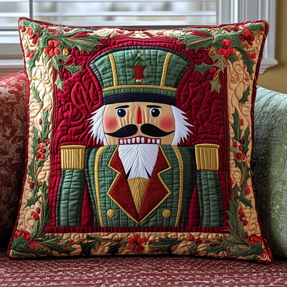 Noble Nutcracker Quilted Pillow Case NCU0DV1786