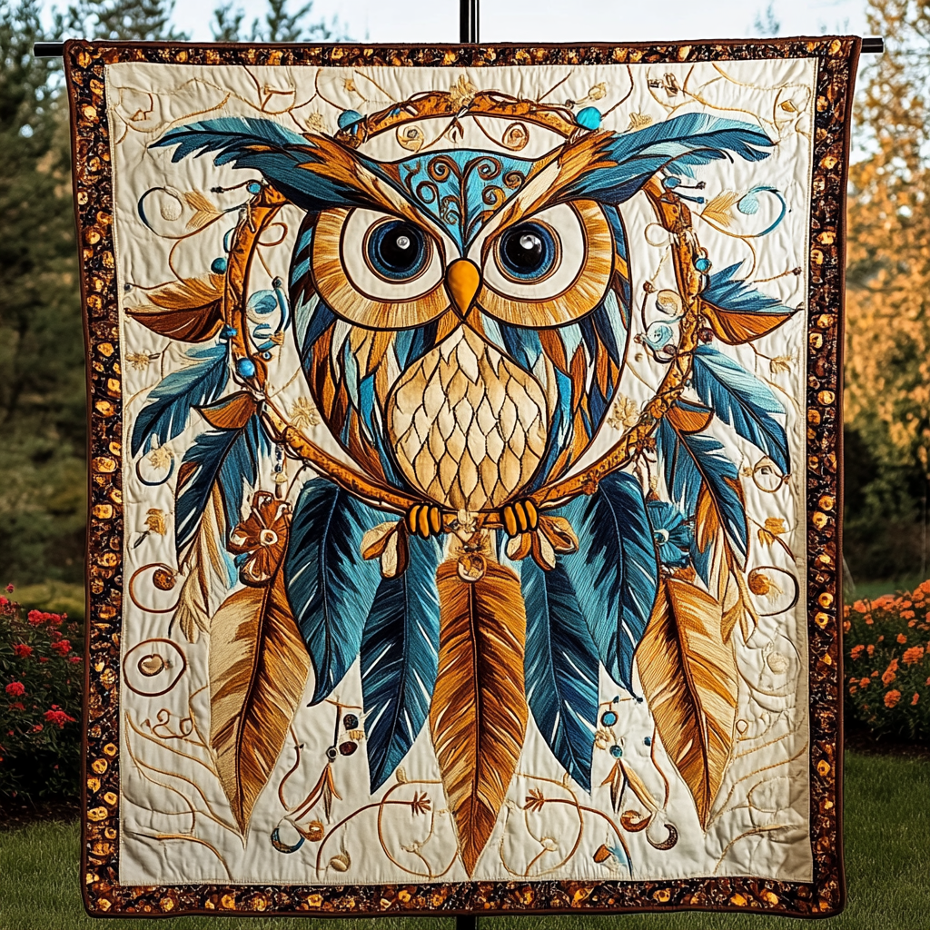 Nocturnal Guardian Quilted Blanket NCU0DK3310