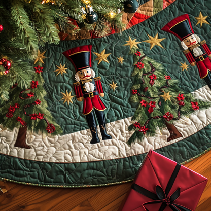 Christmas Quilted Tree Skirt NCU0VT74