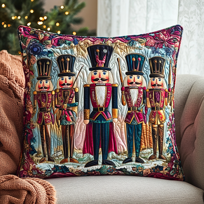 Nutcracker Dreams Quilted Pillow Case NCU0TL1608