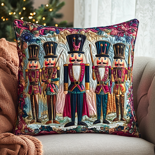 Nutcracker Dreams Quilted Pillow Case NCU0TL1608