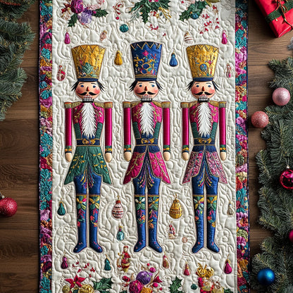 Nutcracker Joy Quilted Table Runner NCU0PT2715