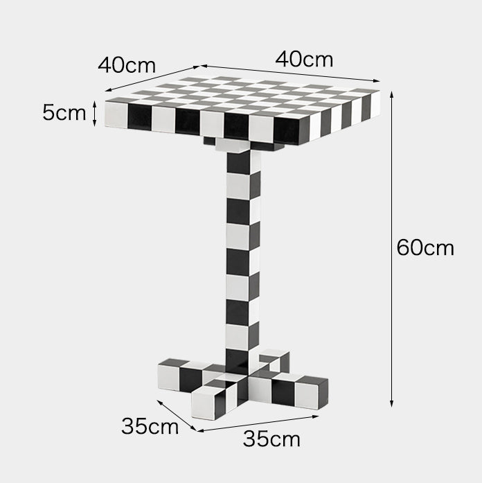 Checkerboard Side Table