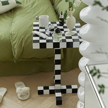 Checkerboard Side Table