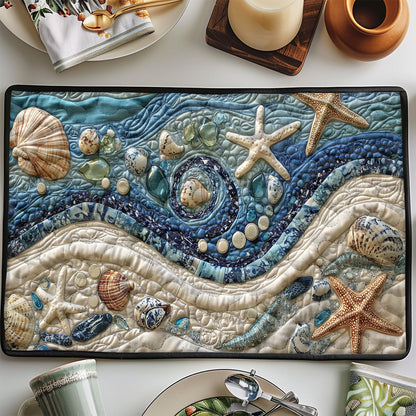 Ocean Waves Quilted Placemat NCU0PT3052