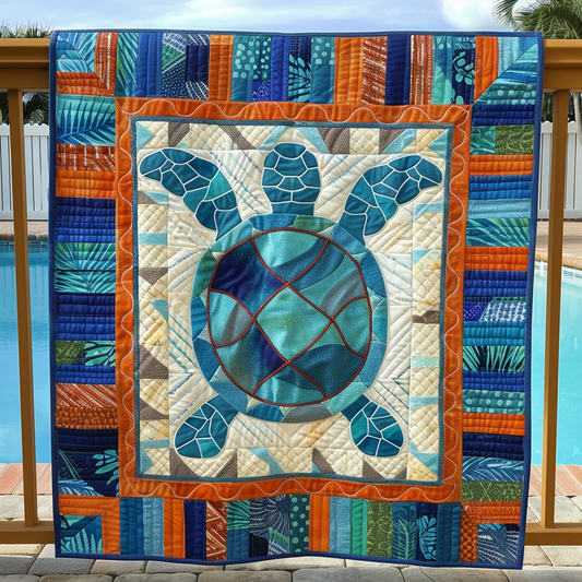 Oceanic Odyssey Quilted Blanket NCU0NT125