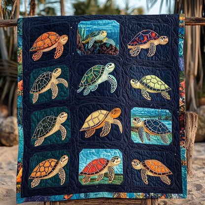 Oceanic Odyssey Quilted Blanket NCU0PT1100