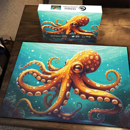 Octopus Jigsaw Puzzle 1000 Pieces