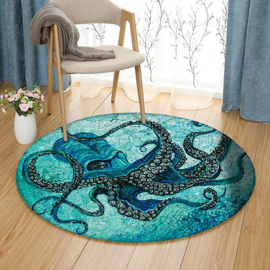 Octopus HM121068TM Round Area Rug