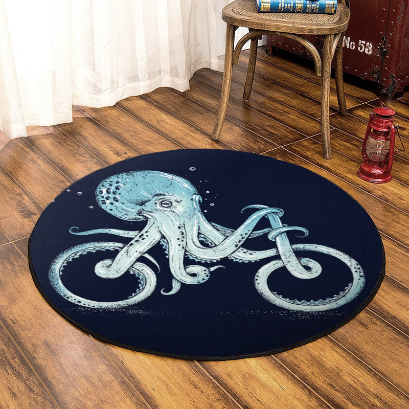 Octopus HT080830 Round Area Rug