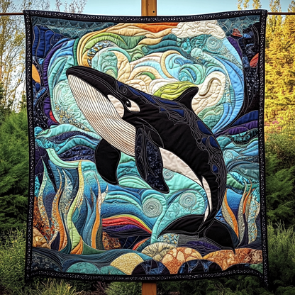 Orca Majesty Quilted Blanket NCU0DK2039