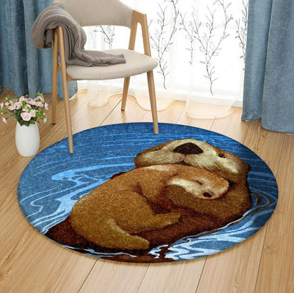 Otter DD260806RR Round Area Rug