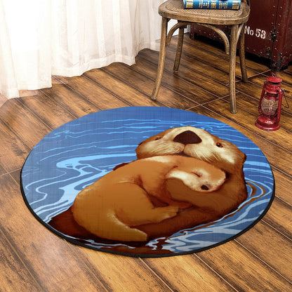 Otter DD260806RR Round Area Rug