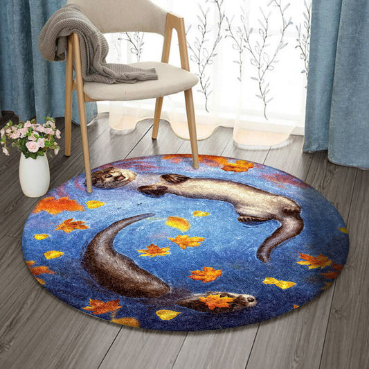 Otter DN1610194RR Round Area Rug