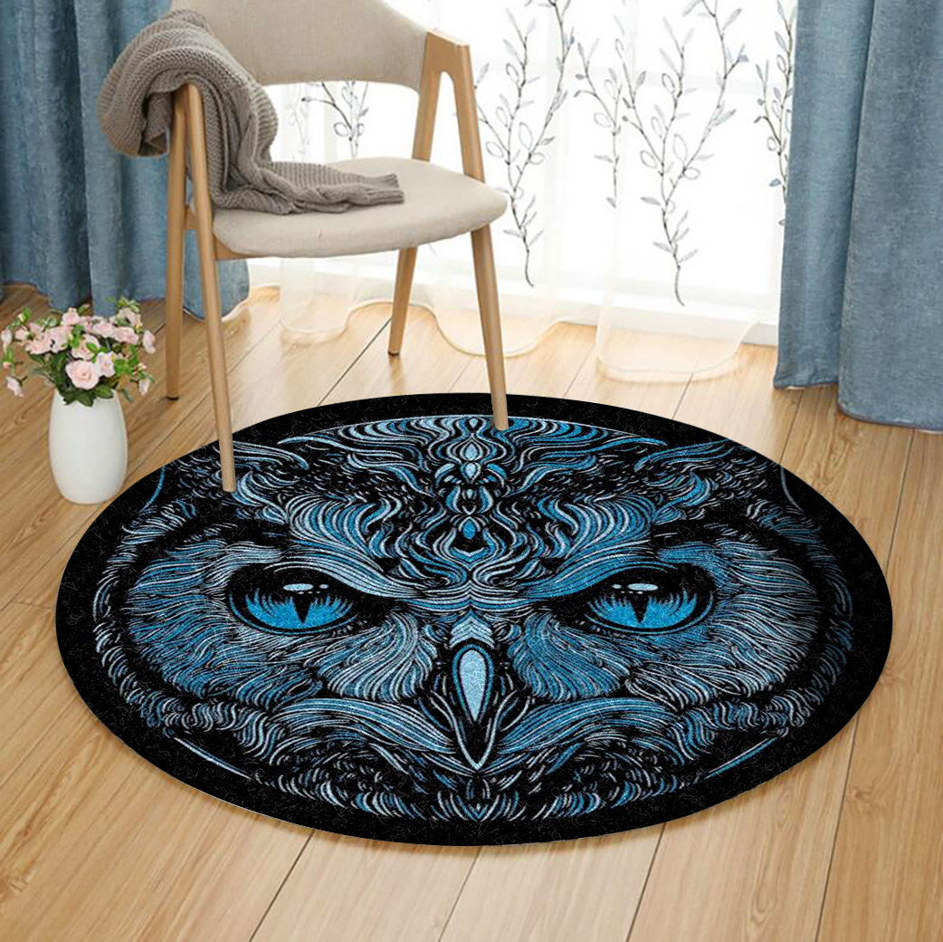 Owl BL170823RR Round Area Rug