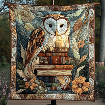 Owl Charm Quilted Blanket NCU0DK2808